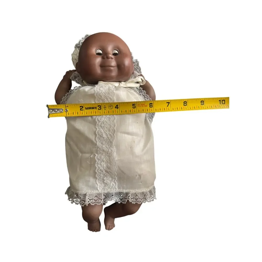 VTG 1985 Collette Toy Baby Doll Sleep Eyes African American‎